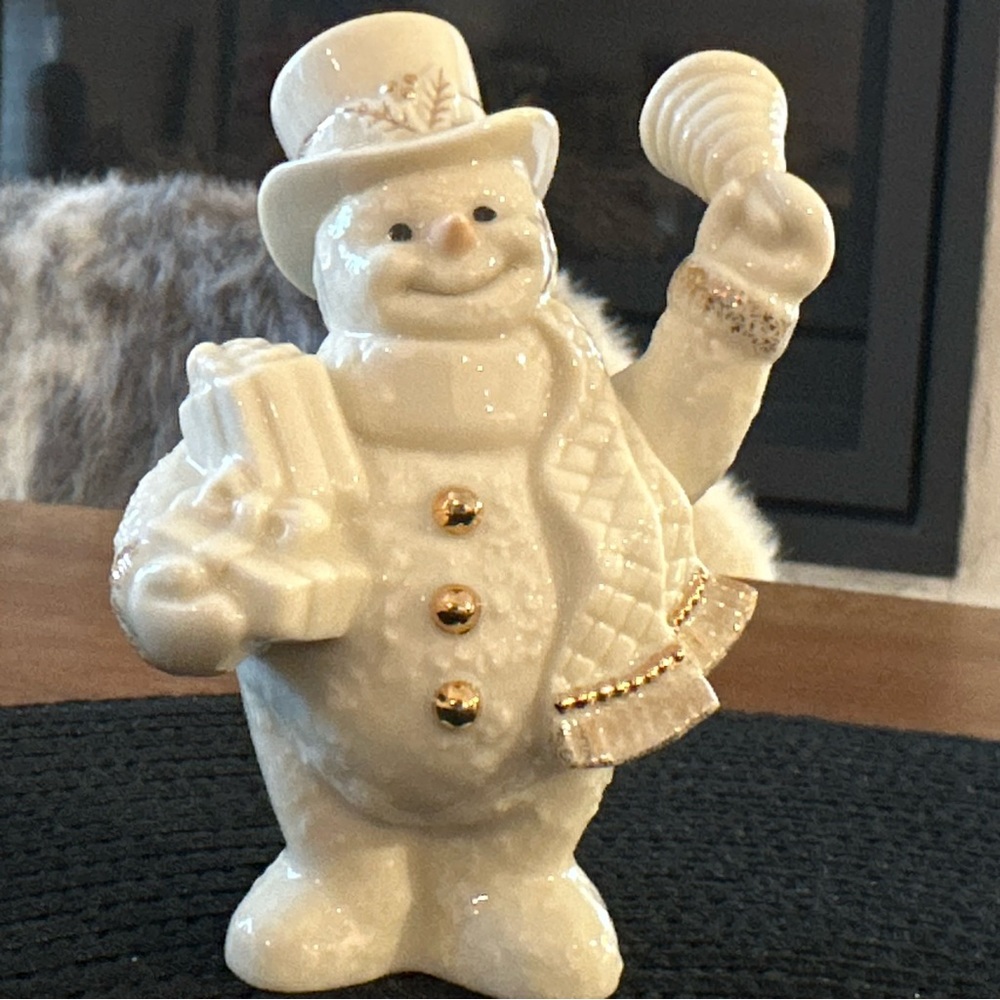 Vintage Lenox Porcelain Snowman